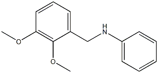 N-[(2,3-dimethoxyphenyl)methyl]aniline