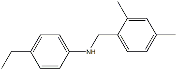  N-[(2,4-dimethylphenyl)methyl]-4-ethylaniline