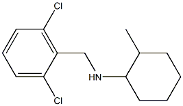 N-[(2,6-dichlorophenyl)methyl]-2-methylcyclohexan-1-amine 化学構造式