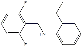  N-[(2,6-difluorophenyl)methyl]-2-(propan-2-yl)aniline