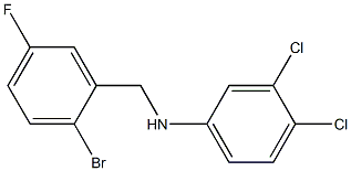  N-[(2-bromo-5-fluorophenyl)methyl]-3,4-dichloroaniline