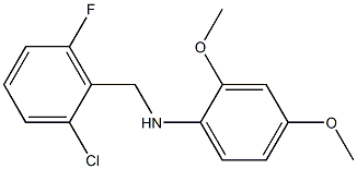 N-[(2-chloro-6-fluorophenyl)methyl]-2,4-dimethoxyaniline