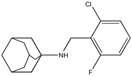 N-[(2-chloro-6-fluorophenyl)methyl]adamantan-1-amine|