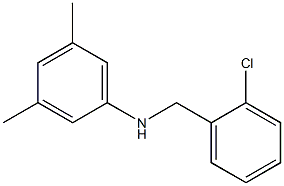 N-[(2-chlorophenyl)methyl]-3,5-dimethylaniline Structure