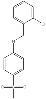 N-[(2-chlorophenyl)methyl]-4-methanesulfonylaniline