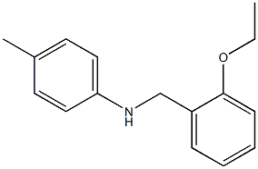 N-[(2-ethoxyphenyl)methyl]-4-methylaniline Structure