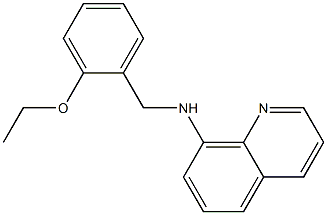 N-[(2-ethoxyphenyl)methyl]quinolin-8-amine Struktur