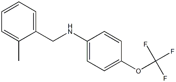 N-[(2-methylphenyl)methyl]-4-(trifluoromethoxy)aniline