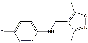 N-[(3,5-dimethyl-1,2-oxazol-4-yl)methyl]-4-fluoroaniline Structure