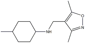 N-[(3,5-dimethyl-1,2-oxazol-4-yl)methyl]-4-methylcyclohexan-1-amine Structure