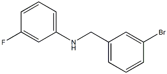  N-[(3-bromophenyl)methyl]-3-fluoroaniline