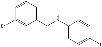  N-[(3-bromophenyl)methyl]-4-iodoaniline