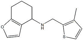 N-[(3-methylthiophen-2-yl)methyl]-4,5,6,7-tetrahydro-1-benzofuran-4-amine Structure