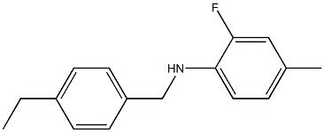 N-[(4-ethylphenyl)methyl]-2-fluoro-4-methylaniline