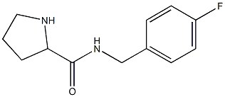 N-[(4-fluorophenyl)methyl]pyrrolidine-2-carboxamide