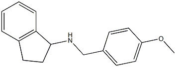 N-[(4-methoxyphenyl)methyl]-2,3-dihydro-1H-inden-1-amine