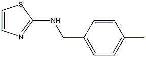 N-[(4-methylphenyl)methyl]-1,3-thiazol-2-amine Struktur
