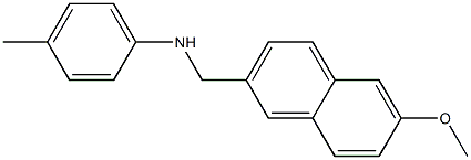 N-[(6-methoxynaphthalen-2-yl)methyl]-4-methylaniline