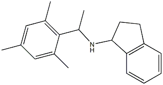 N-[1-(2,4,6-trimethylphenyl)ethyl]-2,3-dihydro-1H-inden-1-amine