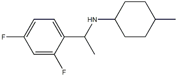 N-[1-(2,4-difluorophenyl)ethyl]-4-methylcyclohexan-1-amine