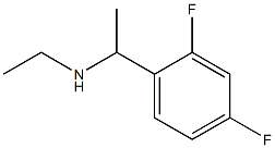 N-[1-(2,4-difluorophenyl)ethyl]-N-ethylamine Structure