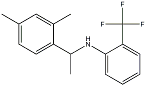  N-[1-(2,4-dimethylphenyl)ethyl]-2-(trifluoromethyl)aniline