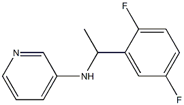 N-[1-(2,5-difluorophenyl)ethyl]pyridin-3-amine Structure