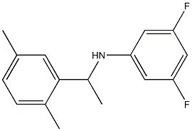 N-[1-(2,5-dimethylphenyl)ethyl]-3,5-difluoroaniline