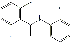 N-[1-(2,6-difluorophenyl)ethyl]-2-fluoroaniline Structure