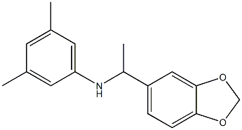 N-[1-(2H-1,3-benzodioxol-5-yl)ethyl]-3,5-dimethylaniline