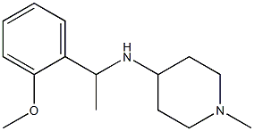 N-[1-(2-methoxyphenyl)ethyl]-1-methylpiperidin-4-amine