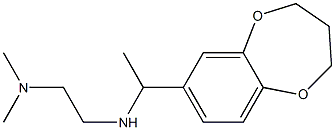 N'-[1-(3,4-dihydro-2H-1,5-benzodioxepin-7-yl)ethyl]-N,N-dimethylethane-1,2-diamine,,结构式