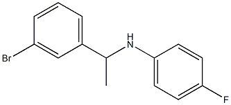 N-[1-(3-bromophenyl)ethyl]-4-fluoroaniline