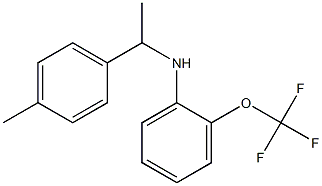  N-[1-(4-methylphenyl)ethyl]-2-(trifluoromethoxy)aniline