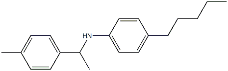  N-[1-(4-methylphenyl)ethyl]-4-pentylaniline