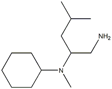 N-[1-(aminomethyl)-3-methylbutyl]-N-cyclohexyl-N-methylamine