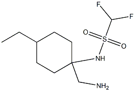 N-[1-(aminomethyl)-4-ethylcyclohexyl]difluoromethanesulfonamide