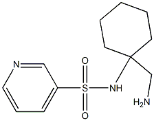 N-[1-(aminomethyl)cyclohexyl]pyridine-3-sulfonamide
