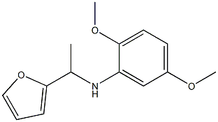 N-[1-(furan-2-yl)ethyl]-2,5-dimethoxyaniline|