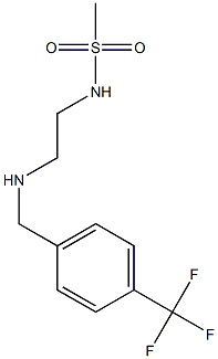  N-[2-({[4-(trifluoromethyl)phenyl]methyl}amino)ethyl]methanesulfonamide