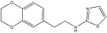 N-[2-(2,3-dihydro-1,4-benzodioxin-6-yl)ethyl]-1,3-thiazol-2-amine