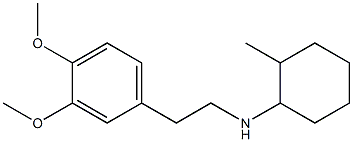 N-[2-(3,4-dimethoxyphenyl)ethyl]-2-methylcyclohexan-1-amine Structure