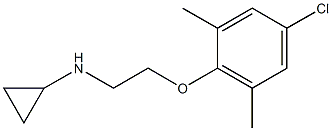 N-[2-(4-chloro-2,6-dimethylphenoxy)ethyl]cyclopropanamine|