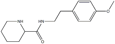  N-[2-(4-methoxyphenyl)ethyl]piperidine-2-carboxamide