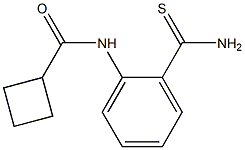 N-[2-(aminocarbonothioyl)phenyl]cyclobutanecarboxamide|