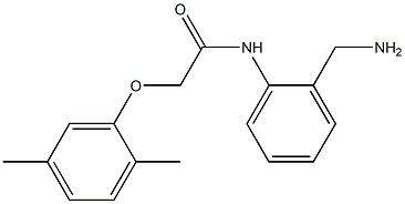 N-[2-(aminomethyl)phenyl]-2-(2,5-dimethylphenoxy)acetamide