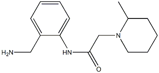 N-[2-(aminomethyl)phenyl]-2-(2-methylpiperidin-1-yl)acetamide