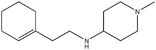 N-[2-(cyclohex-1-en-1-yl)ethyl]-1-methylpiperidin-4-amine Struktur