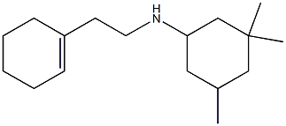 N-[2-(cyclohex-1-en-1-yl)ethyl]-3,3,5-trimethylcyclohexan-1-amine|