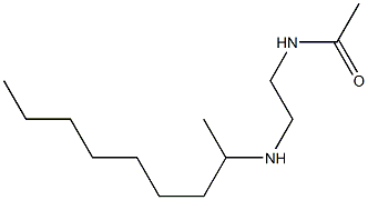 N-[2-(nonan-2-ylamino)ethyl]acetamide 结构式